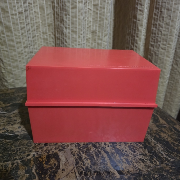 Red Storage Box - Picture 1 of 9